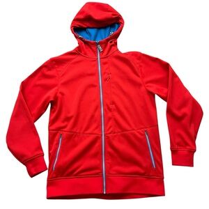 Sims snowboarding performance fishing hooded sweatshirt men's L